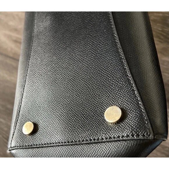 Michael Kors Limited Edition Leather Voyager Love Tote Large Black Canvas - Picture 10 of 16